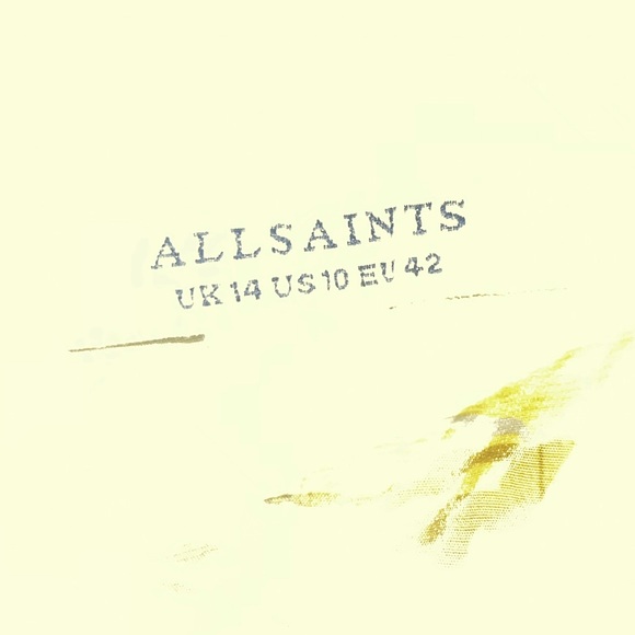 All Saints Camisole Adjustable Spaghetti Strap Tank Top Lightweight Size 10 - Picture 4 of 7